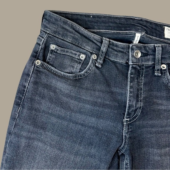 Rag & Bone ‘Dre’ Low-Rise Ankle Slim Boyfriend Jeans in “Fillmore” Size 25 - Picture 4 of 16